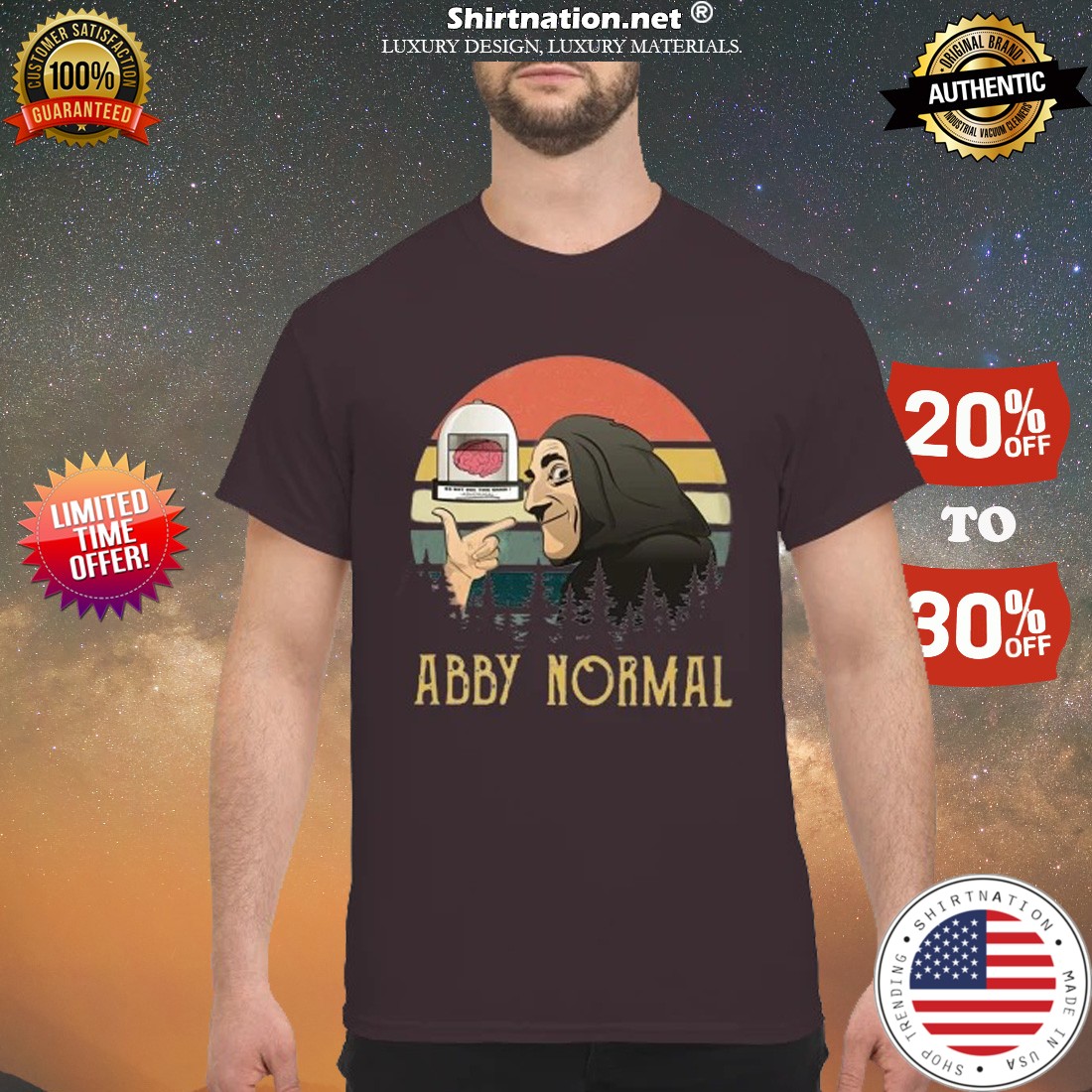 Young Frankenstein abby normal shirt