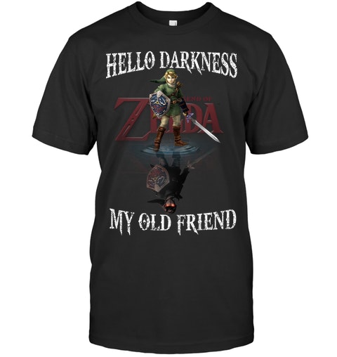 Zelda Hello darkness my old friend shirt as