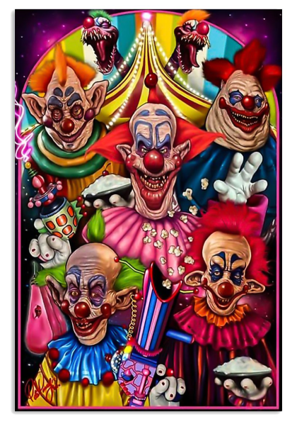 Killer klowns from outer space poster