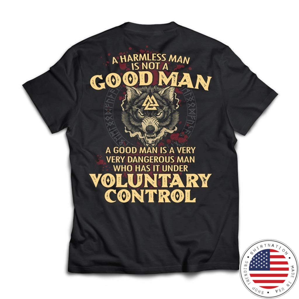 viking norse gym t shirt apparel a harmless man is not a good man backapparel heathen by nature authentic viking products next level premium short sleeve t shirtblacks 440342 1024x1024@2x