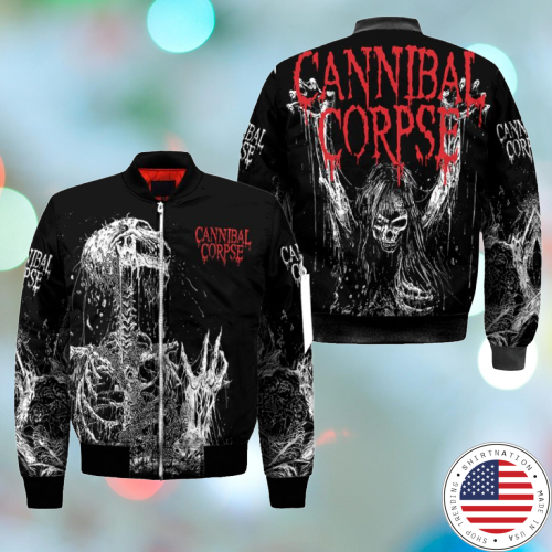 Cannibal corpse Skull 3d hoodie