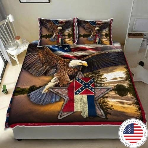 Mississippi eagle bedding set2