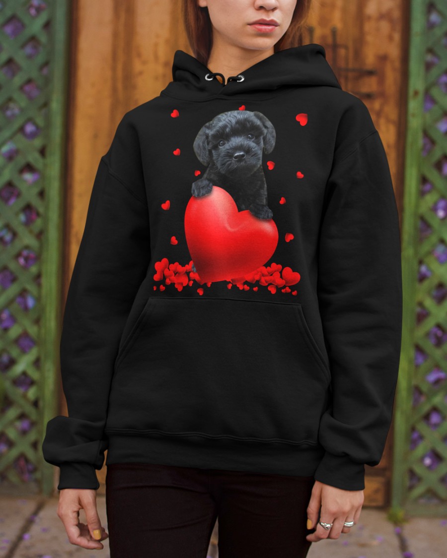 0KSTXYoo Schnoodle Valentine Hearts shirt hoodie 5