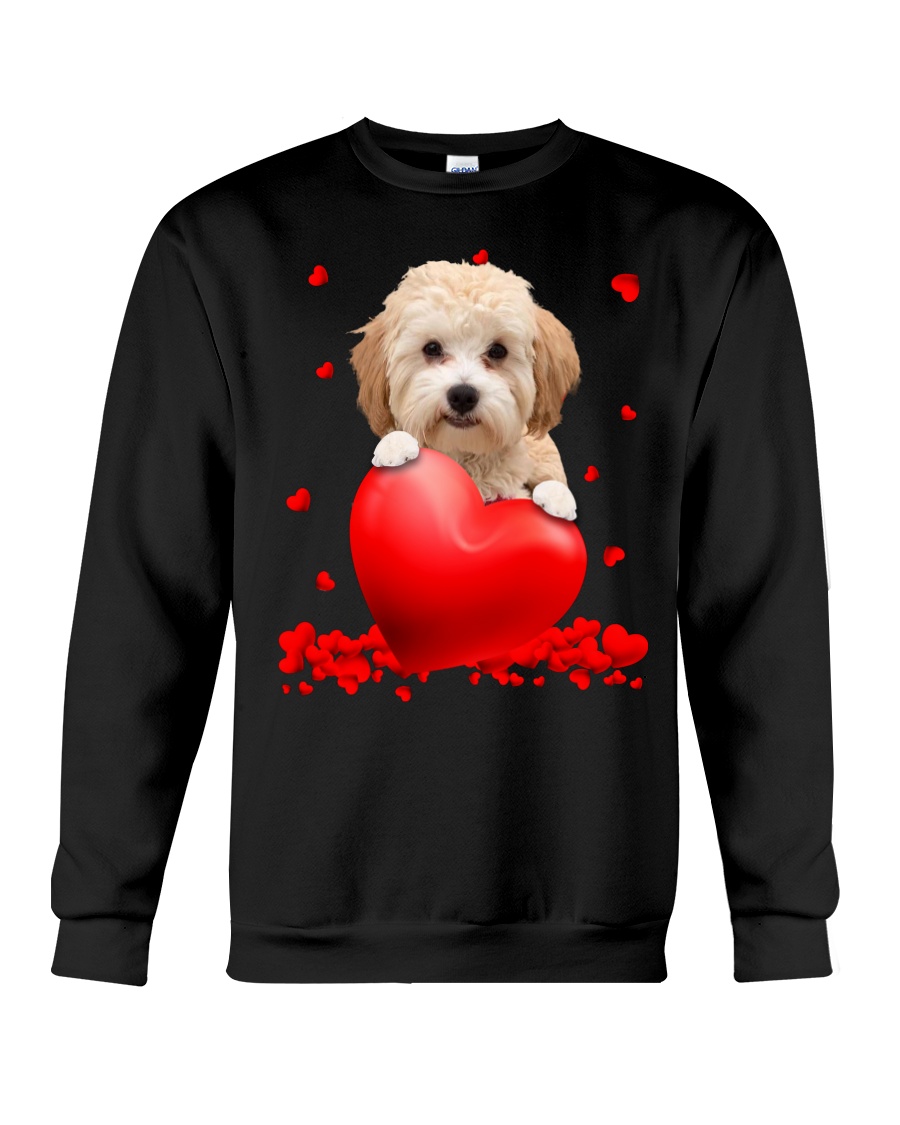 4CYv8gFs Morkie Poo Valentine Hearts shirt hoodie 7