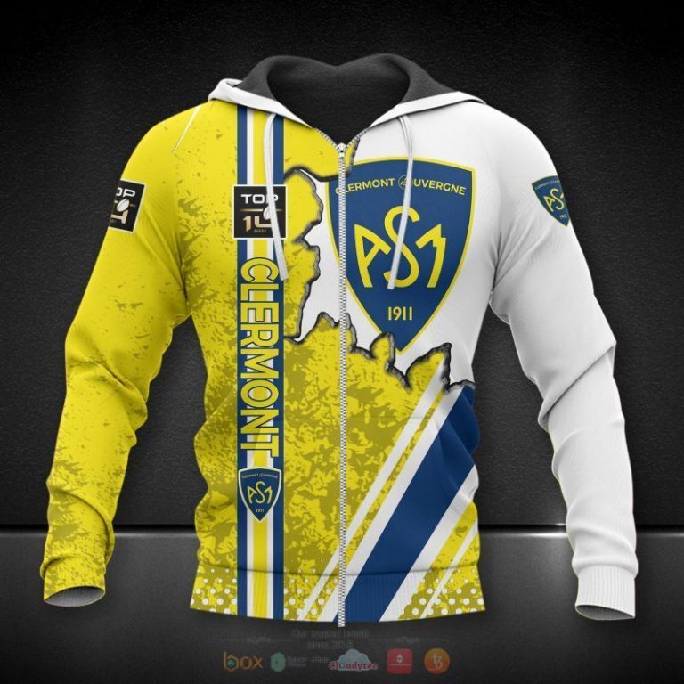 ASM Clermont Auvergne 3d shirt hoodie 1 2