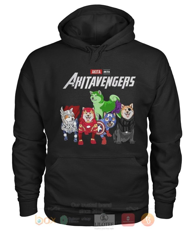 Akitavengers 3D Hoodie Shirt 1