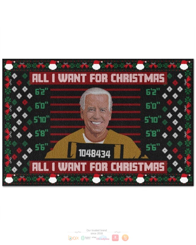 All I Want For Christmas Is Biden prison Doormat