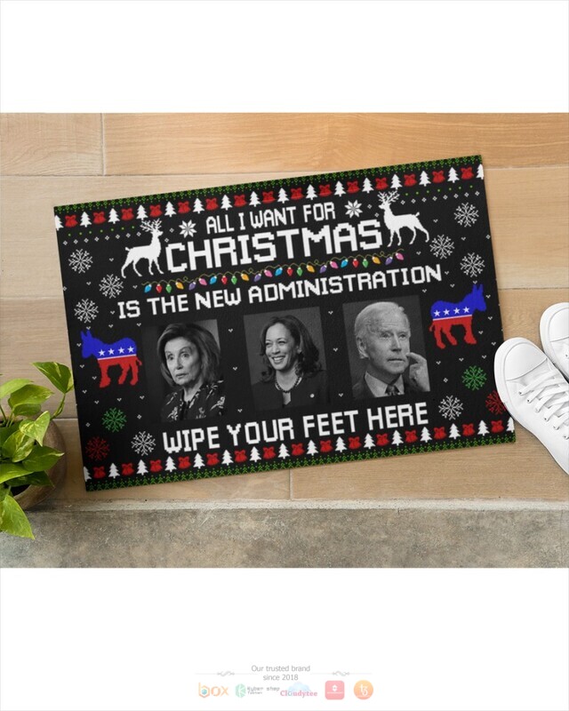 All I Want For Christmas Is the new Administration Biden Doormat 1 2