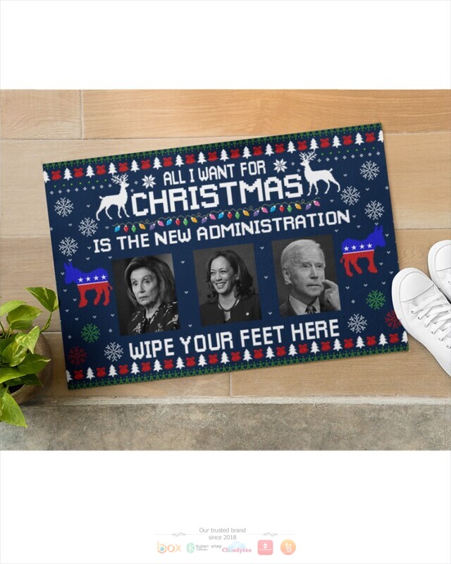 All I Want For Christmas Is the new Administration Biden Doormat 1 2 3 4 5