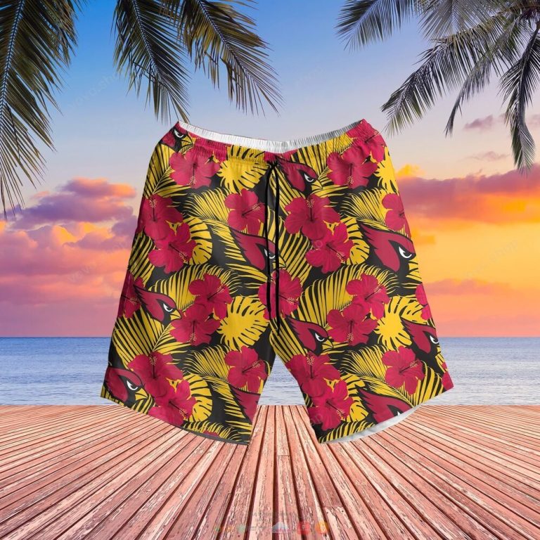 Arizona Cardinals NFL Hawaiian Shirt shorts 1 2