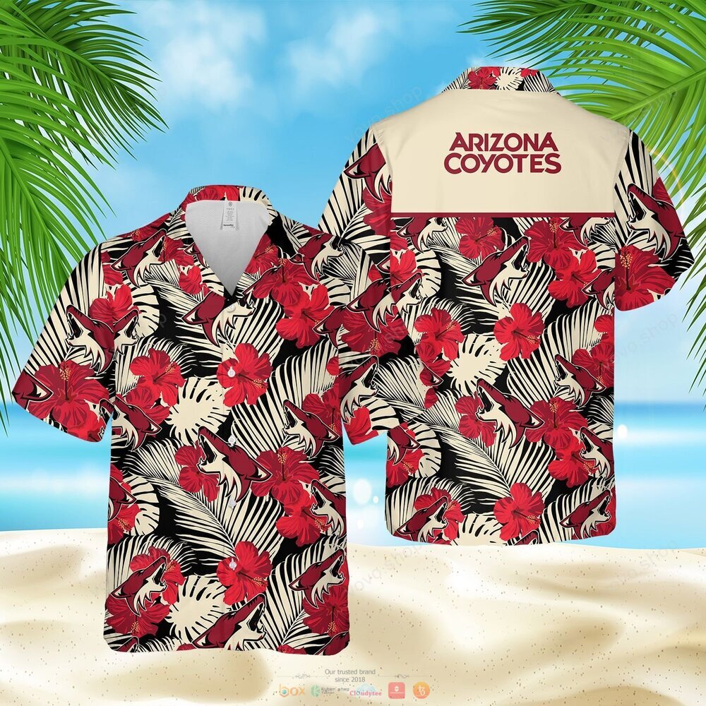 Arizona Coyotes NHL Hawaiian Shirt shorts 1