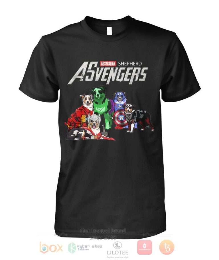 Australian Shepherd Asvengers 3D Hoodie Shirt 1 2