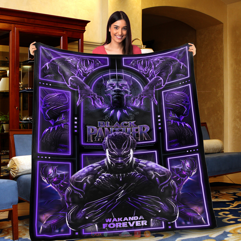 Avengers Black Panther Blanket