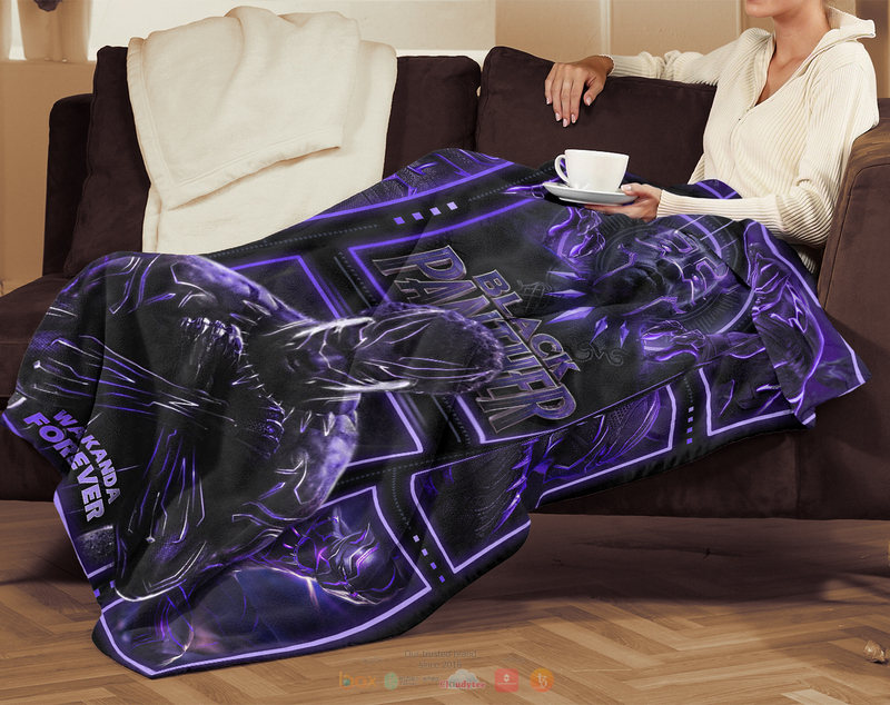Avengers Black Panther Blanket 1 2