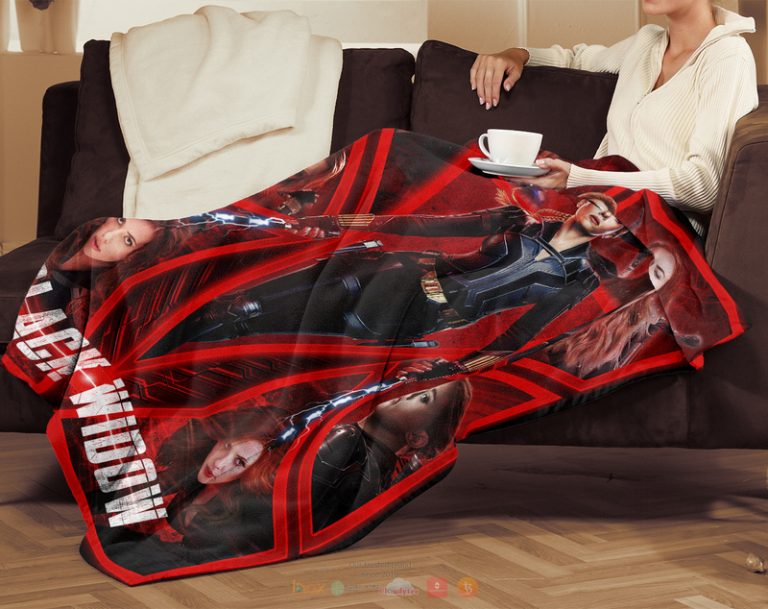 Avengers Black Widow Blanket 1 2