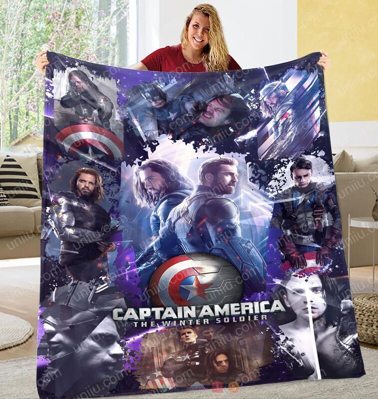 Avengers Captain America The Winter Soldier Blanket 1