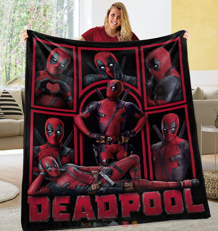Avengers Deadpool Blanket 1