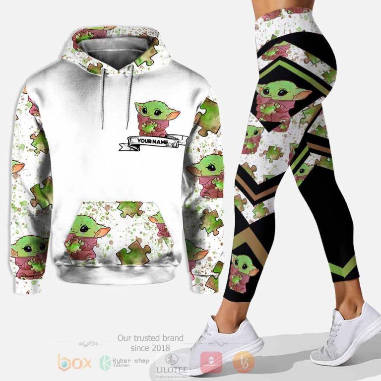 Baby Yoda Personalized 3D Hoodie Leggings