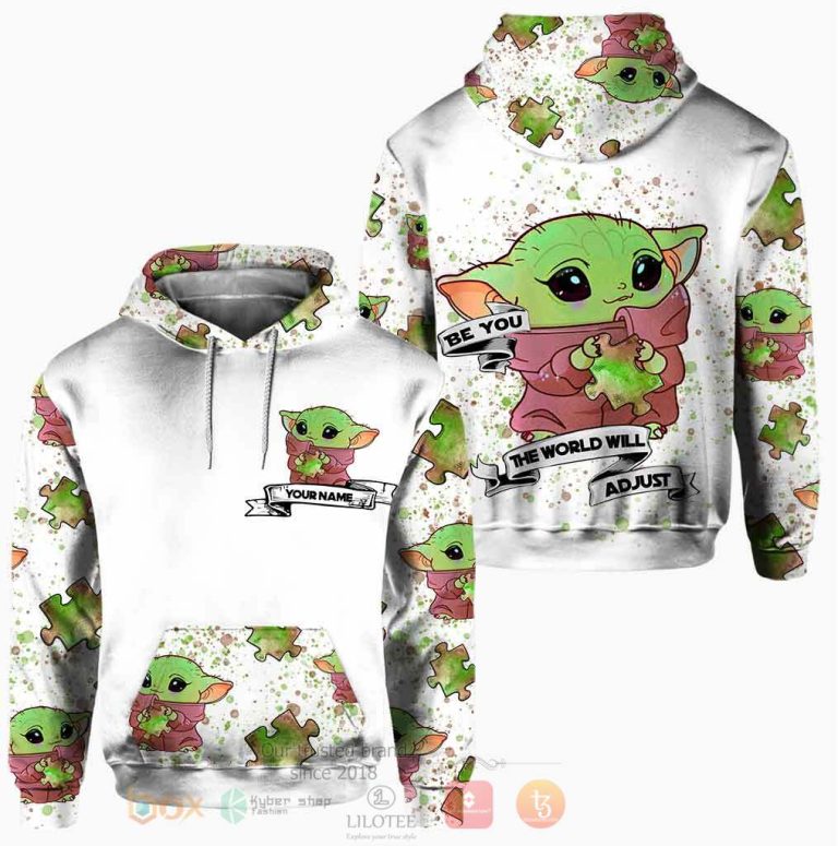 Baby Yoda Personalized 3D Hoodie Leggings 1