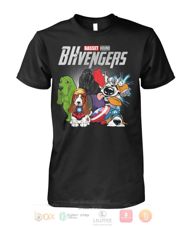 Basset Hound Bhvengers 3D Hoodie Shirt 1 2