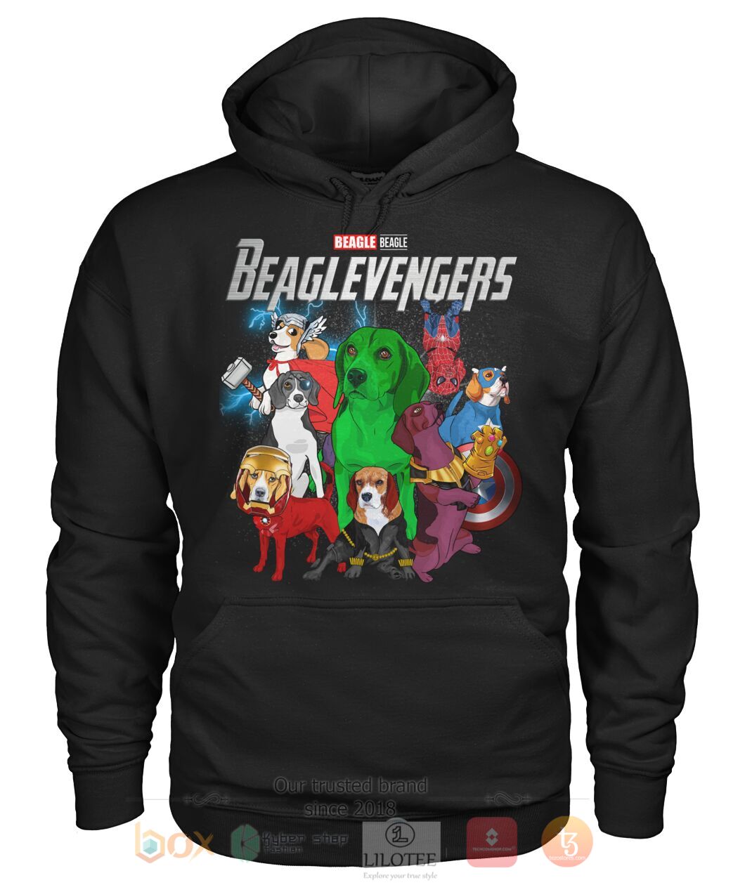 Beaglevengers 3D Hoodie Shirt 1