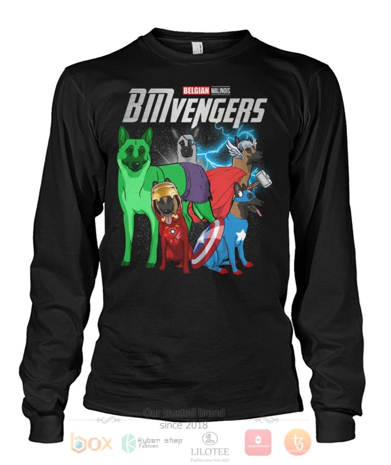 Belgian Malinois Bmvengers 3D Hoodie Shirt