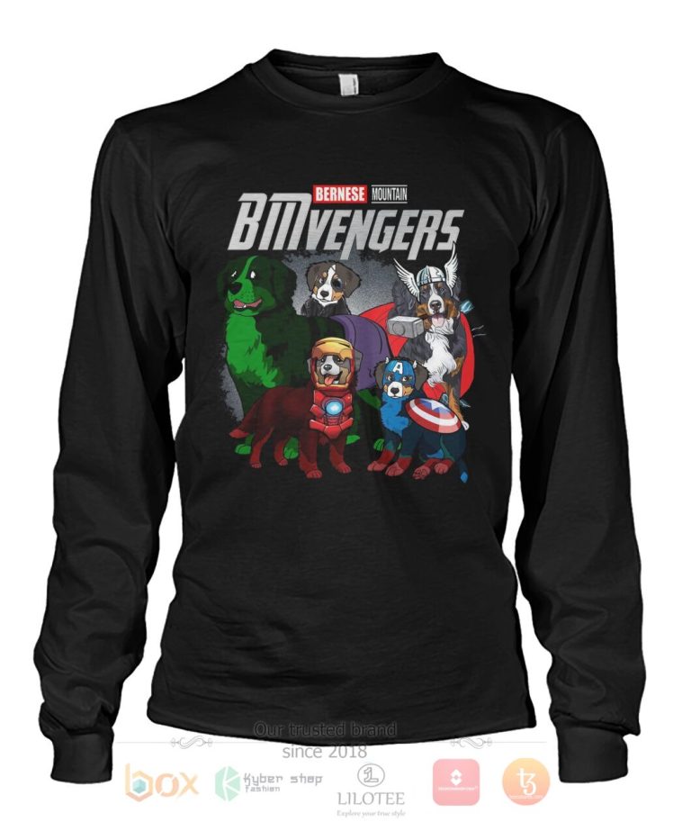 Bernese Mountain Bmvengers 3D Hoodie Shirt