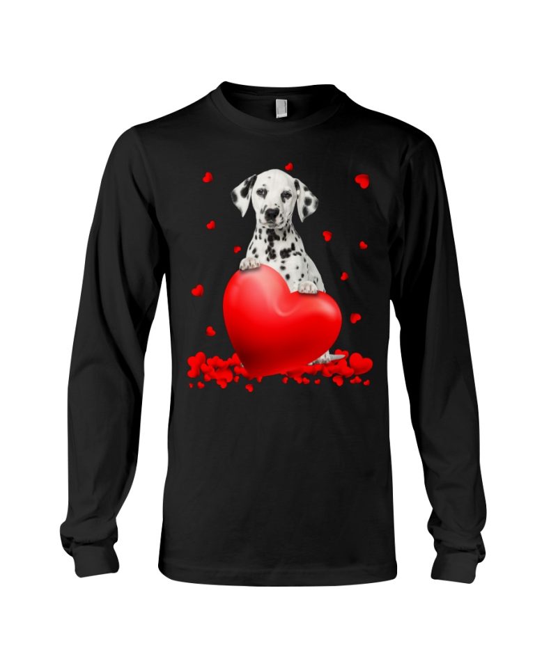 BfR2PnOk Dalmatian Valentine Hearts shirt hoodie 9