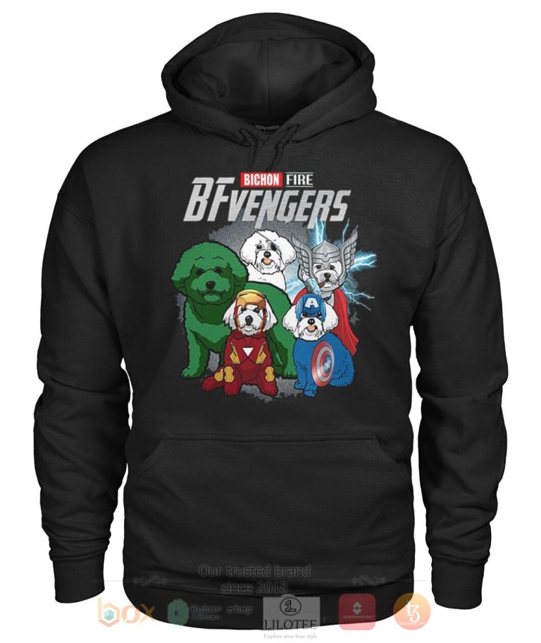 Bichon Frise Bfvengers 3D Hoodie Shirt 1