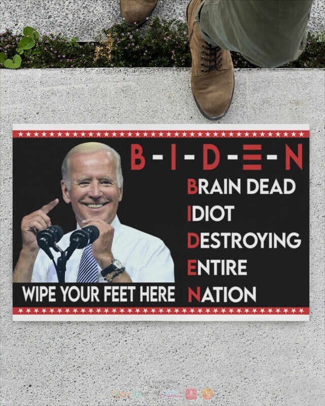 Biden Braindead Idiot Destroying Entire Nation Doormat