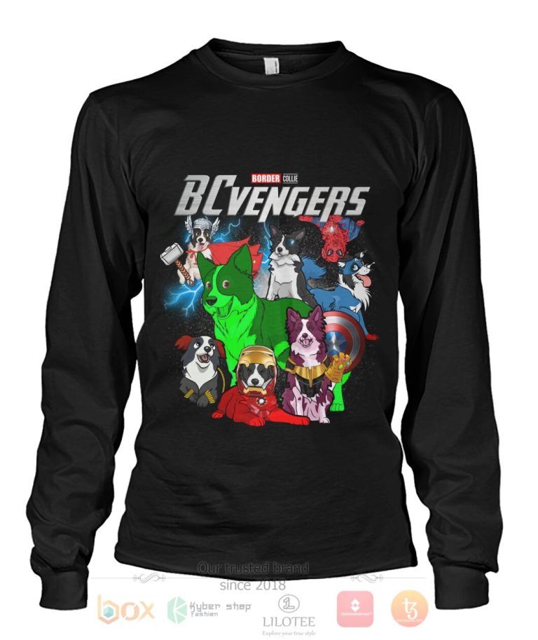 Border Collie Bcvengers 3D Hoodie Shirt