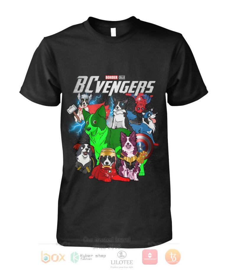 Border Collie Bcvengers 3D Hoodie Shirt 1 2