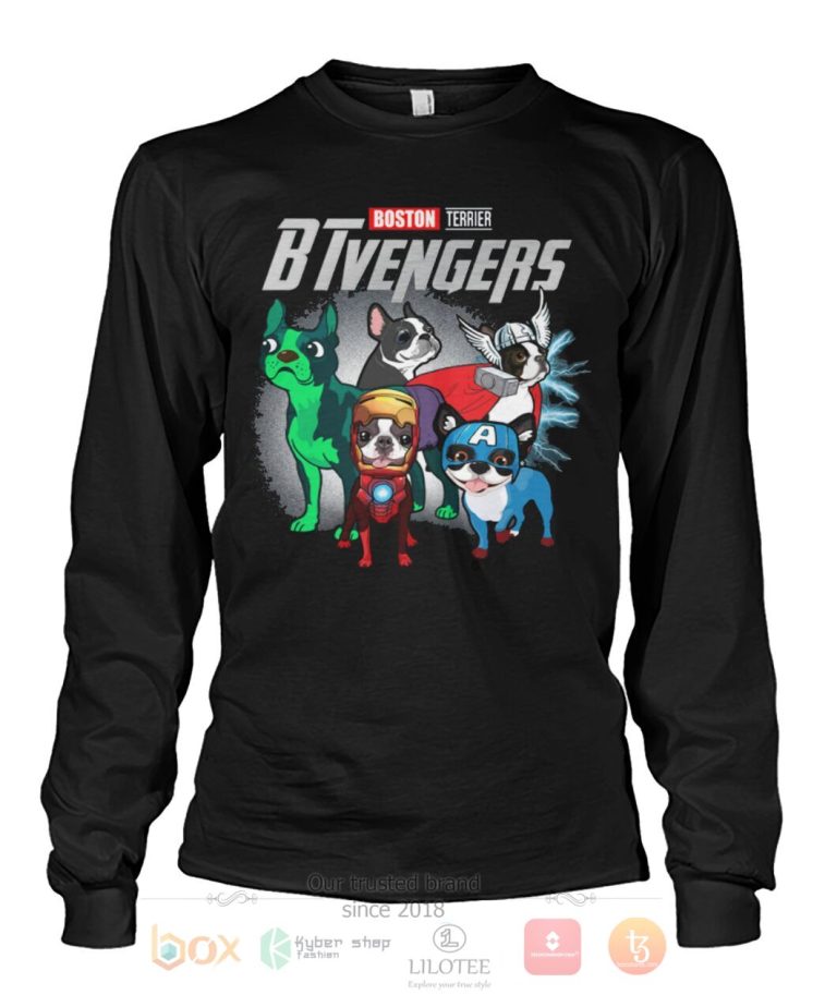 Boston Terrier Btvengers 3D Hoodie Shirt