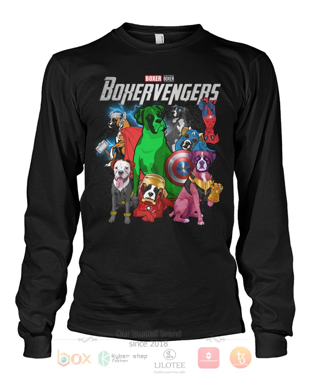 Boxervengers 3D Hoodie Shirt