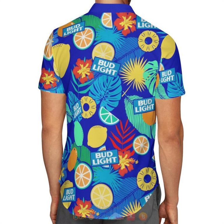 Bud Light Tropical Fruit Hawaiian Shirt 1 2