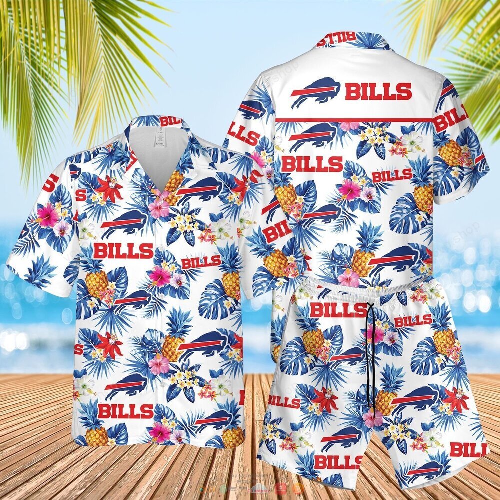 Buffalo Bills NFL Hawaiian Shirt shorts