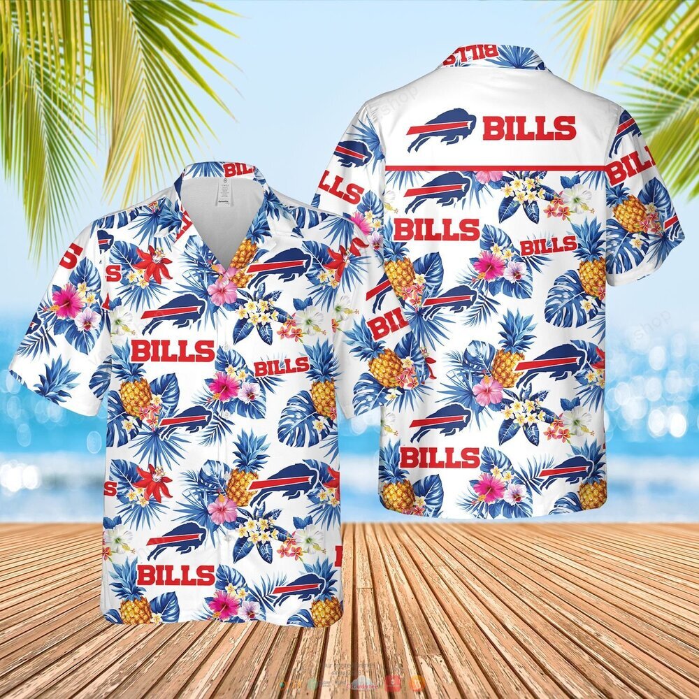 Buffalo Bills pineapple Hawaiian Shirt shorts