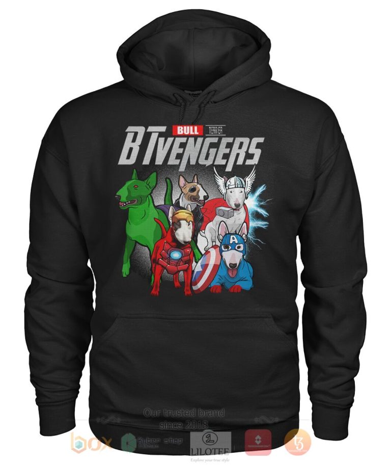 Bull Terrier Btvengers 3D Hoodie Shirt 1