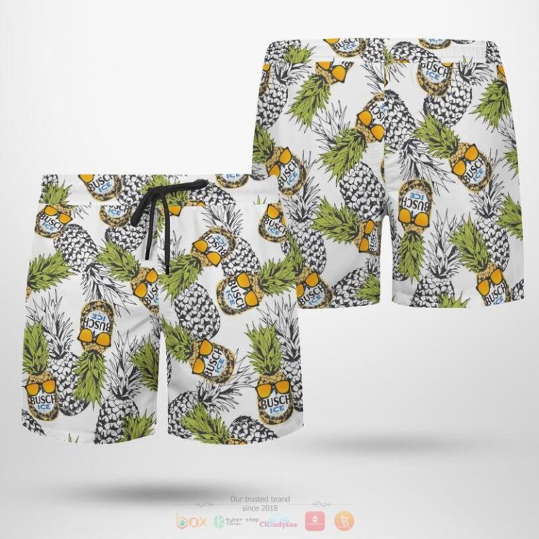 Busch Ice Pineapple Beach Short