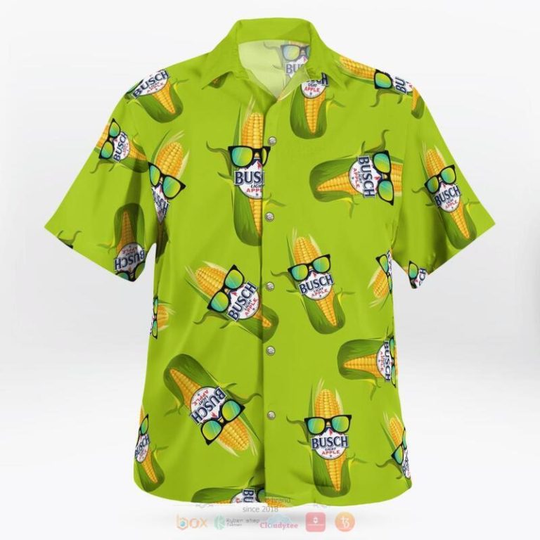 Busch Light Apple Corn Hawaiian Shirt 1