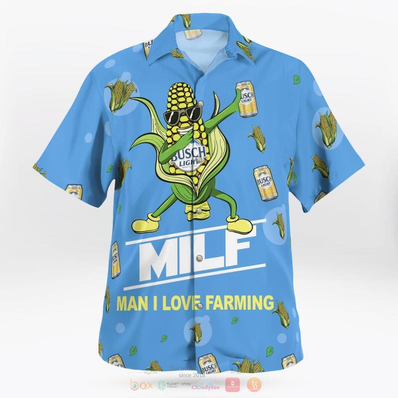 Busch Light Man I Love Farming Hawaiian Shirt 1