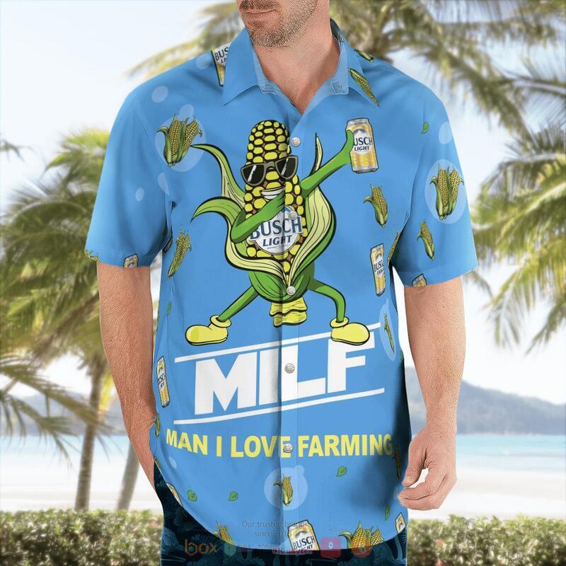 Busch Light Man I Love Farming Hawaiian Shirt 1 2