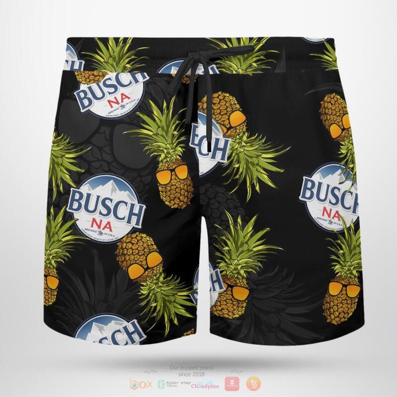 Busch Na Pineapple Black Beach Short 1 2 3 4 5