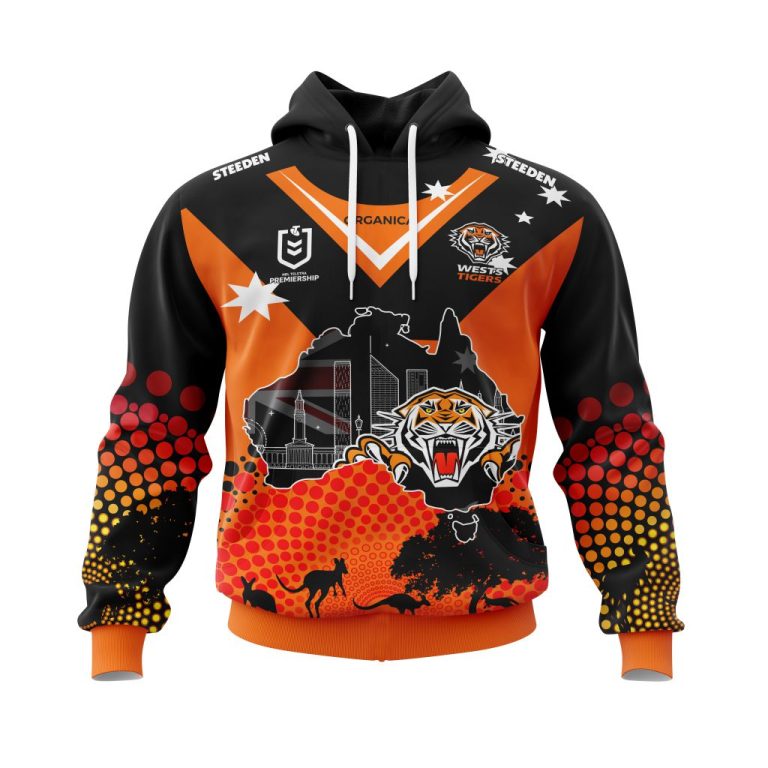 CUSTOM NRLAUSTigers211230 000 hoodie front