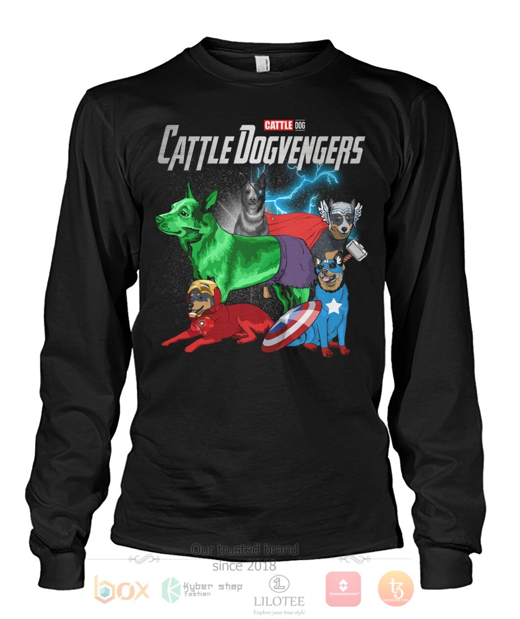 Cattle Dogvengers 3D Hoodie Shirt