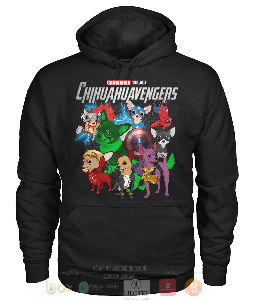 Chihuahuavengers 3D Hoodie Shirt 1