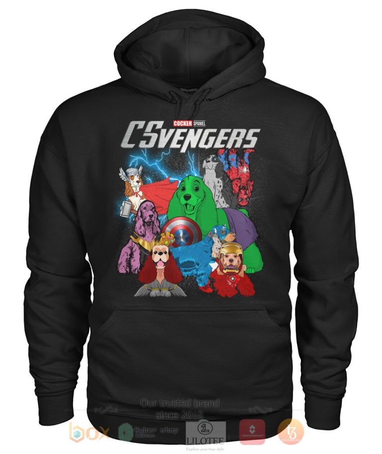 Cocker Spaniel Csvengers 3D Hoodie Shirt 1