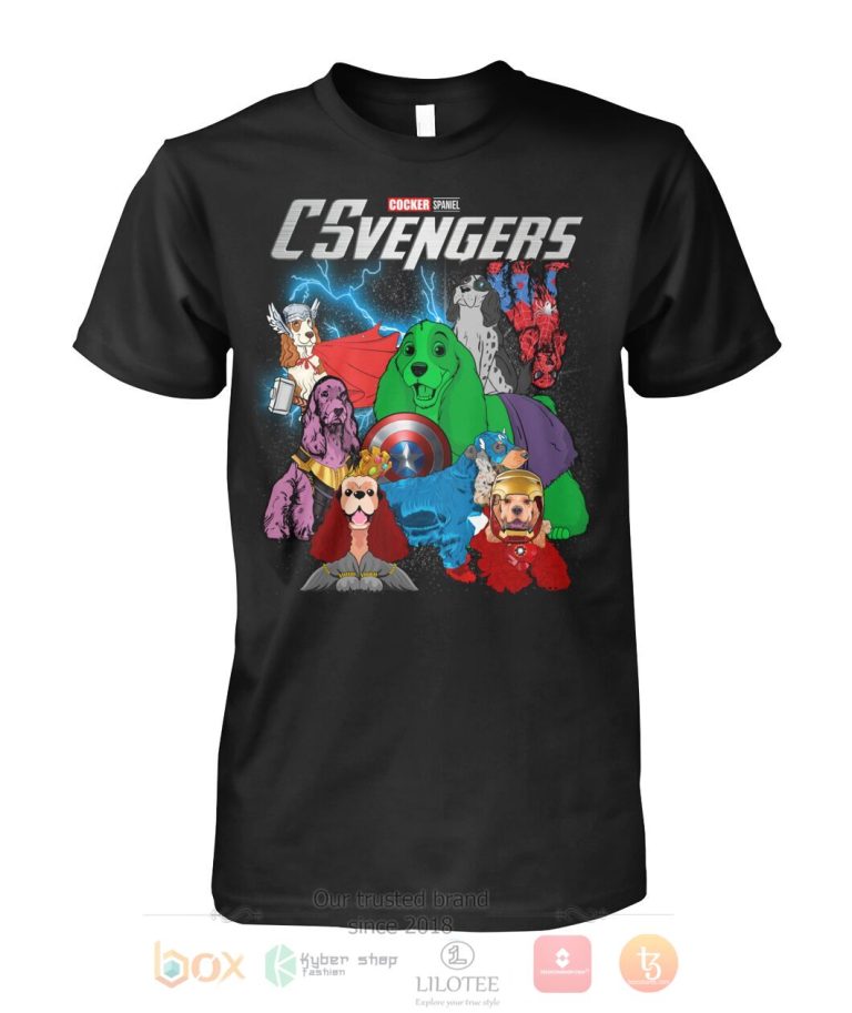 Cocker Spaniel Csvengers 3D Hoodie Shirt 1 2