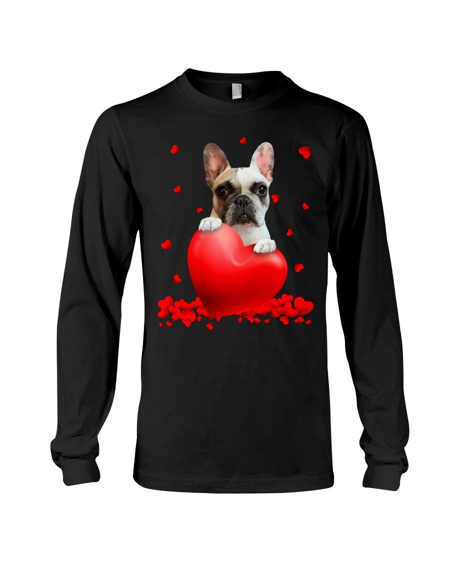 CvYZcToQ Frenchie Valentine Hearts shirt hoodie 8