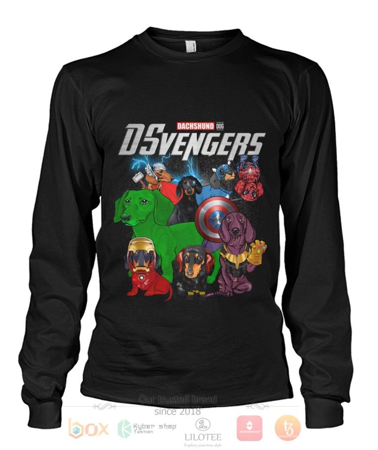 Dachshund Dog Dsvengers 3D Hoodie Shirt